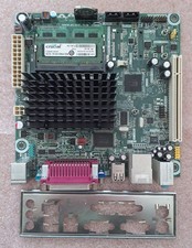 Intel D425KT Mini-ITX Motherboard w Integrated Intel Atom D425 CPU & I/O Shield picture