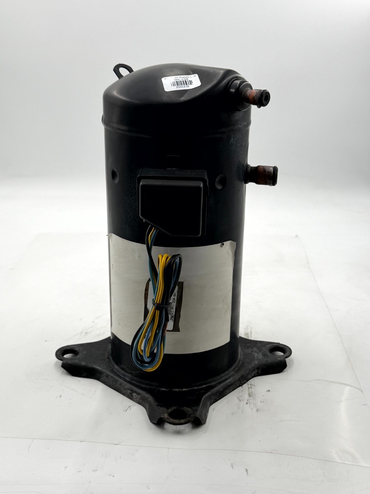 Copeland ZR28K3-PFV-230 Scroll Compressor 2.5-Ton 208-230V 1PH 28400 BTU R-22 Copeland ZR28K3-PFV-230 Scroll Compressor 2.5-Ton 208-230V 1PH 28400 BTU R-22