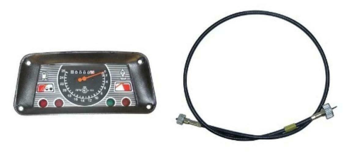 EHPN10849A , C7NN17365A Tractor Tach Gauge / Cable 39 EHPN10849A , C7NN17365A Tractor Tach Gauge / Cable 39