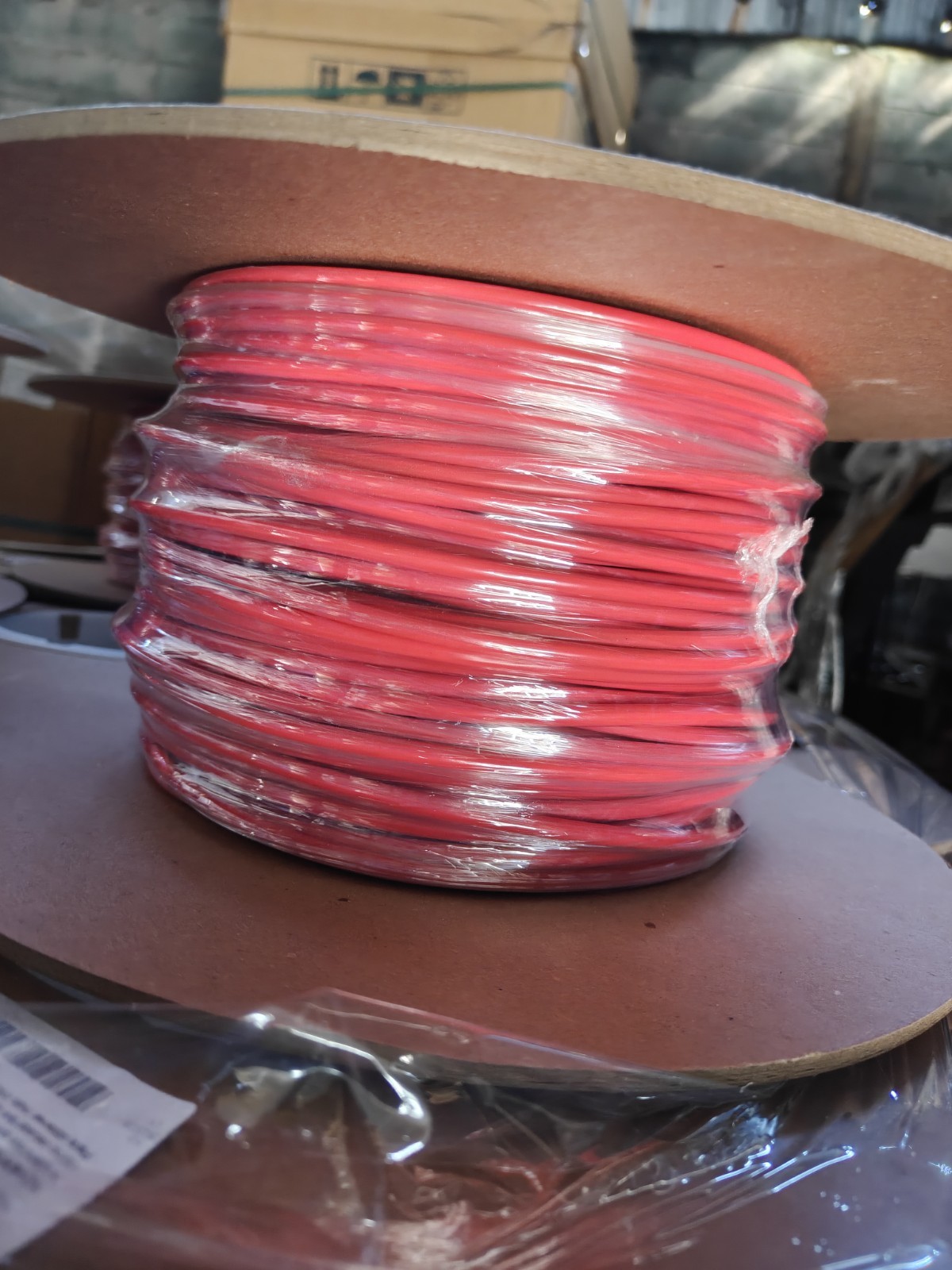500' FT 8 AWG GAUGE Copper BATTERY CABLE 250'  RED & 250' BLACK MADE IN USA