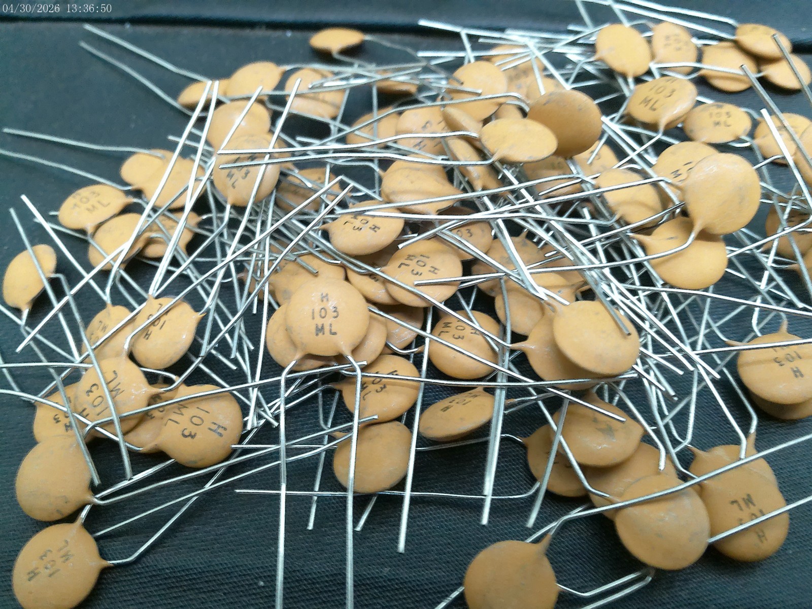 (100PCS) CERAMIC DISC CAPACITORS 0.01UF 500V - YOU GET 100 CAPACITORS FAST SHIP (100PCS) CERAMIC DISC CAPACITORS 0.01UF 500V - YOU GET 100 CAPACITORS FAST SHIP