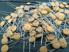 (100PCS) CERAMIC DISC CAPACITORS 0.01UF 500V - YOU GET 100 CAPACITORS FAST SHIP picture
