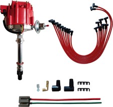 Performance HEI Distributor with Red Cap and Wiring Kit including 65K Coil Compa picture