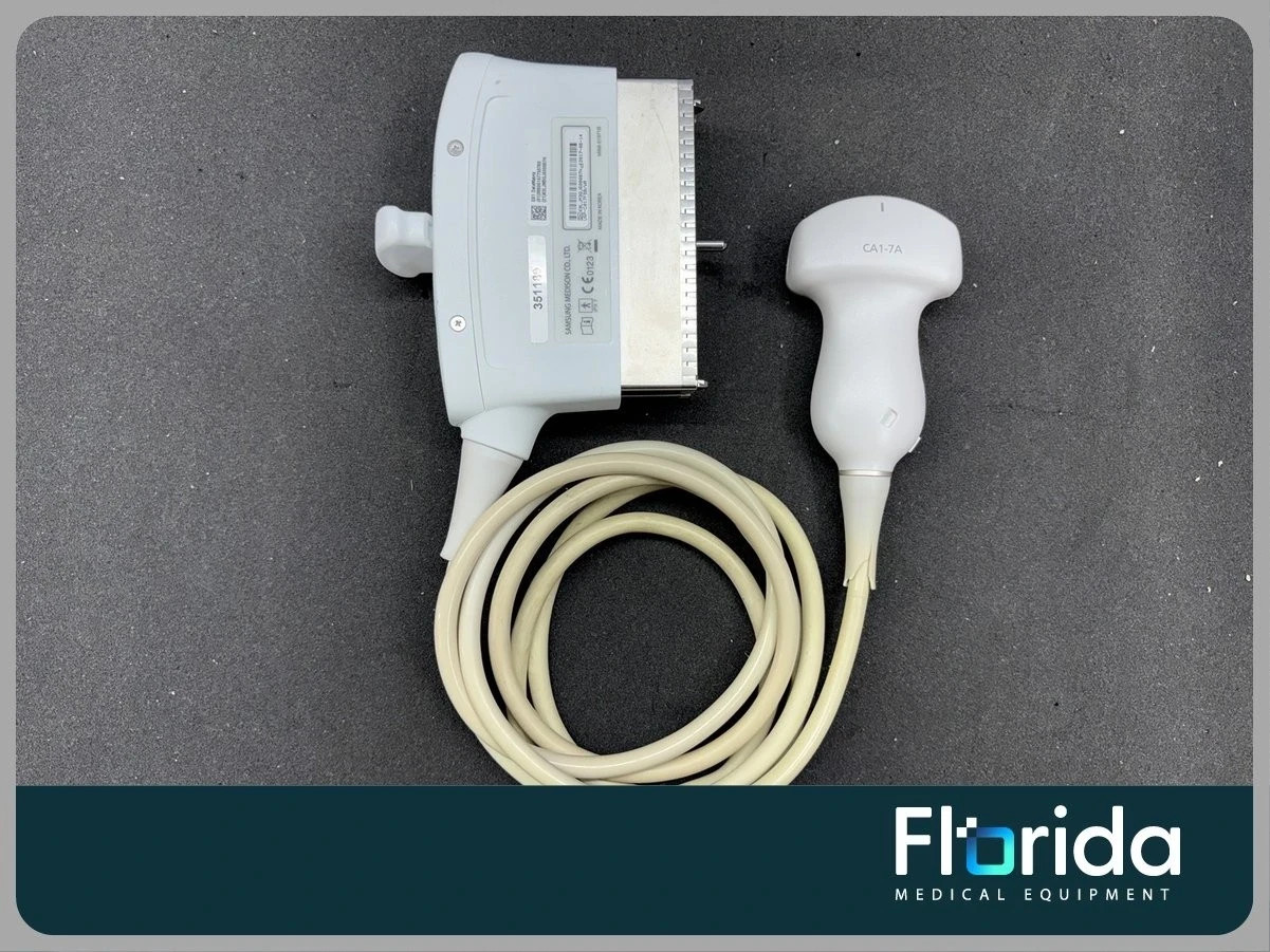 2017 SAMSUNG MEDISON CA1-7A CURVED ARRAY TRANSDUCER PROBE PN: USP-C017FSB TESTED