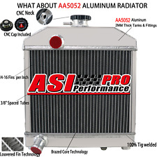 Aluminum 3-Row Radiator for Kubota Tractor L Series L175 L185 L1500 L1501 L1801 picture