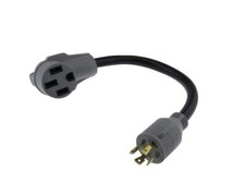 MPI Tools L14-30p to 14-50r pigtail adapter 10 Gauge 30 Amp to 50 amp picture