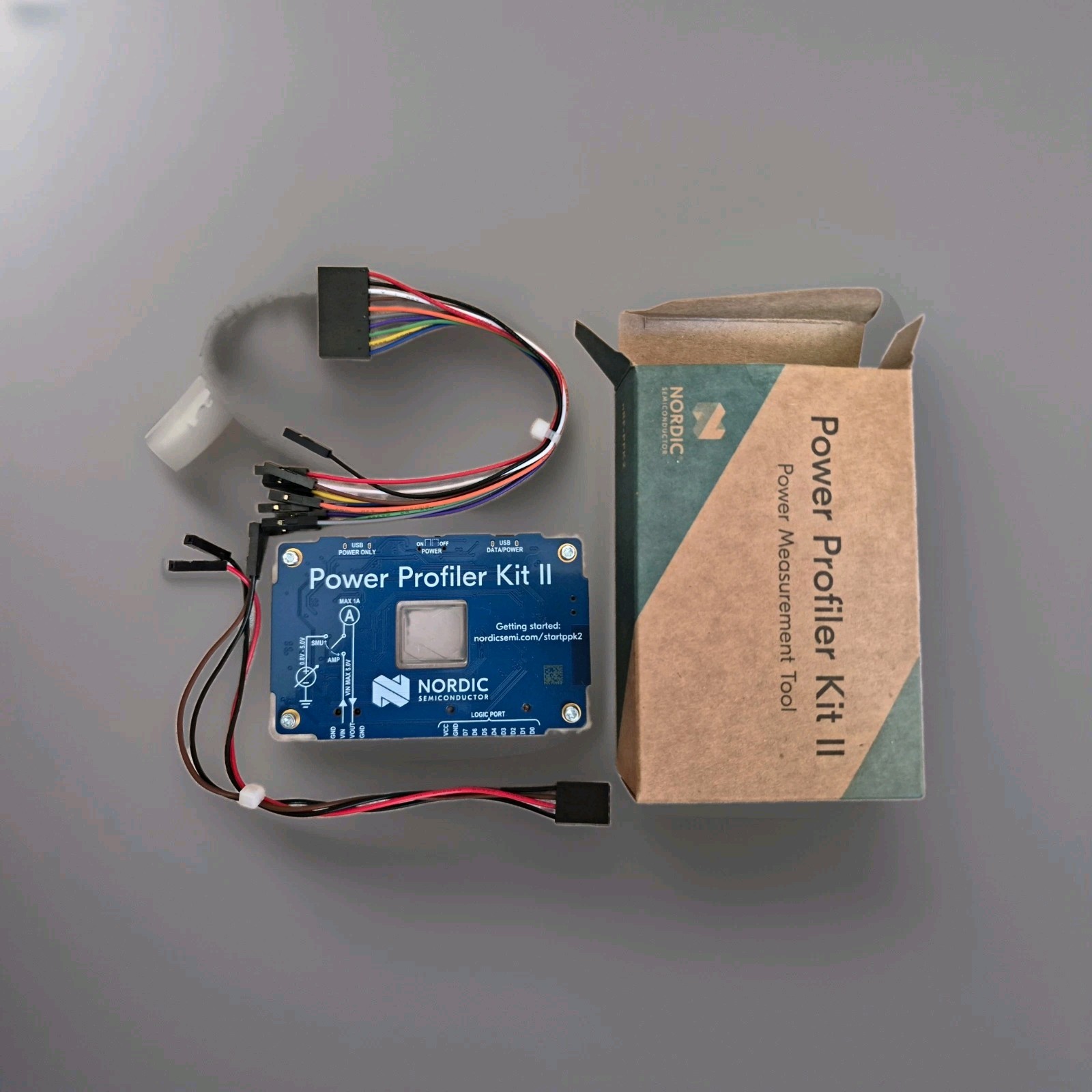 ​Nordic Semiconductor Power Profiler Kit II nRF-PPK2 Current Measurement Tool