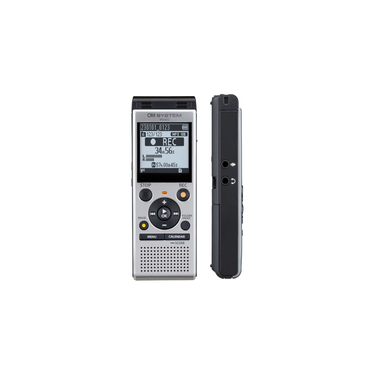 Reconditioned OM SYSTEM WS-882 Digital Voice Recorder Reconditioned OM SYSTEM WS-882 Digital Voice Recorder