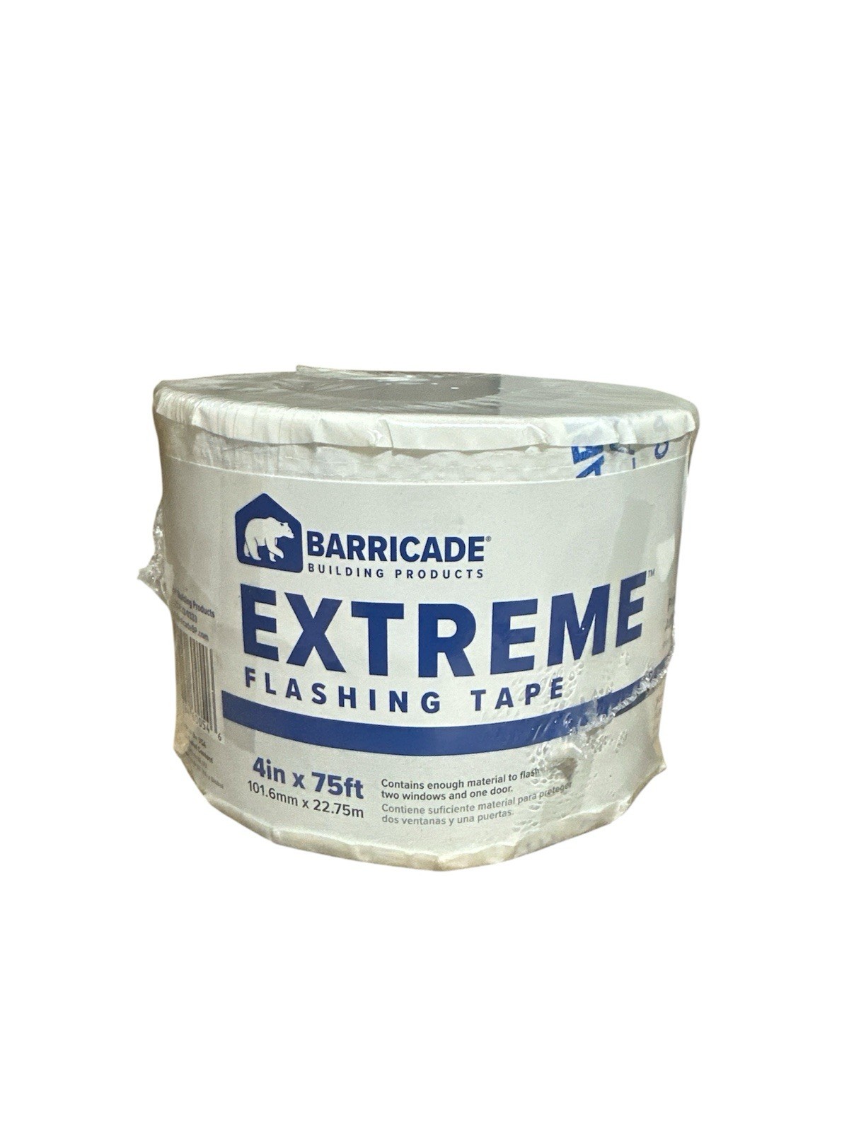 Barricade Extreme Flashing Tape - 1 Roll 4In 75 ft Premium Barricade Extreme Flashing Tape - 1 Roll 4In 75 ft Premium
