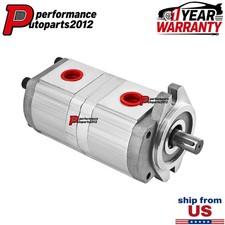HGP-33A-F8/8R Hydraulic Double Gear Pump Shaft Φ19.05mm For Excavators & Loaders picture