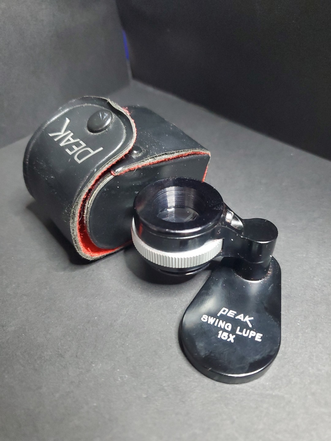 Fowler 52-660-005-0 PEAK No. 2021-15 Optical Magnifier with Swivel Base, 15X