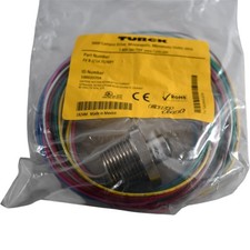 NEW Turck FK 8-2/14.75/NPT Eurofast Receptacle 100020704 Female M12 8 Pole Condu picture