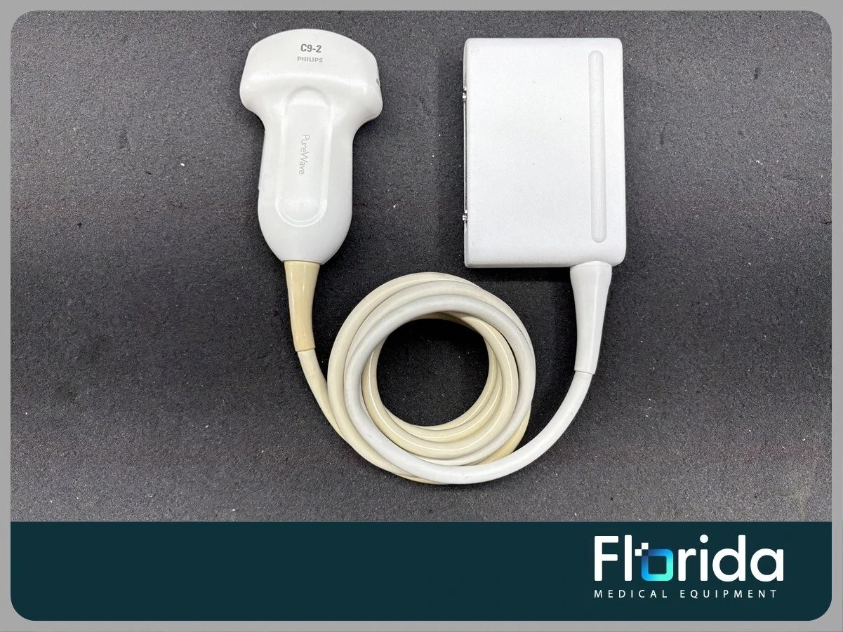 PHILIPS C9-2 CONVEX COMPACT PUREWAVE ULTRASOUND TRANSDUCER PROBE 453561407834