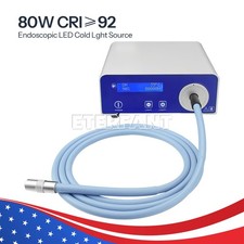 ETERFANT Medical 80W LED Cold Light Source for Endoscopy ENT Laparoscopic Camera picture
