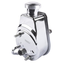 Power Steering Pump Chrome Keyway Style for Chevy Ford GM Chrysler P Series picture