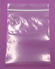 Clear Reclosable Poly Zip Seal Lock Top Bags 6