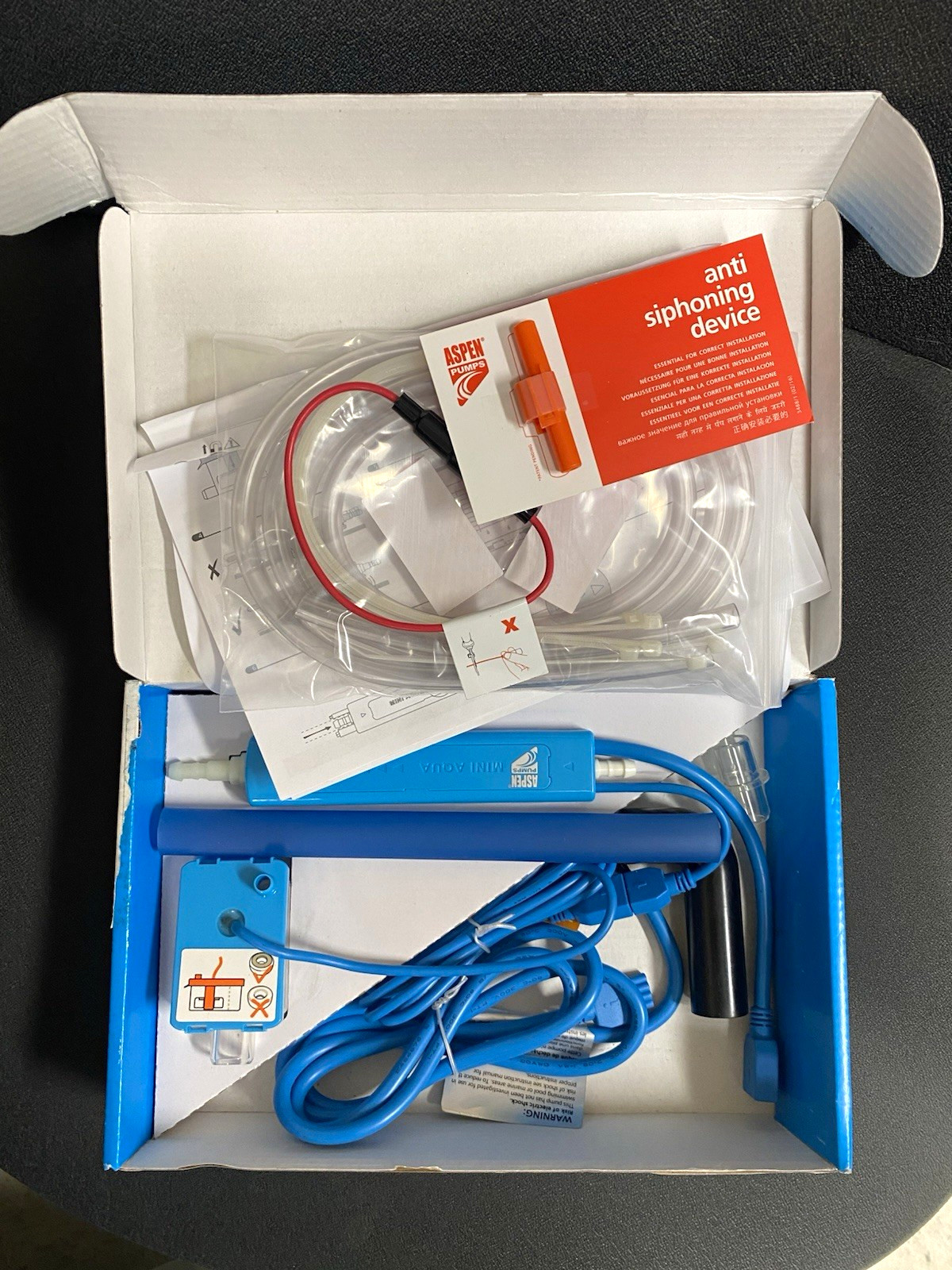  Rectorseal 83809 Aspen Mini Aqua Condensate Pump Kit 100-250V FP1035/RS NEW