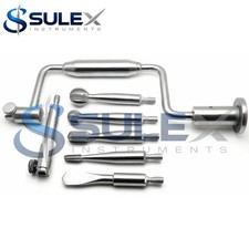 7 Pcs Hudson Brace Hand Drill New Surgical Orthopedic Instruments Set picture