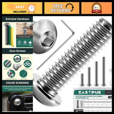 1290-Piece Metric Fastener Kit - M2 M3 M4 M5 Screws, Nuts, Bolts, Washers & Hex picture