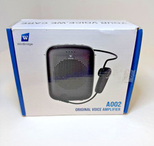 WinBridge A002 Voice Amplifier Portable Speaker w/ Headset Mic & User Manual picture