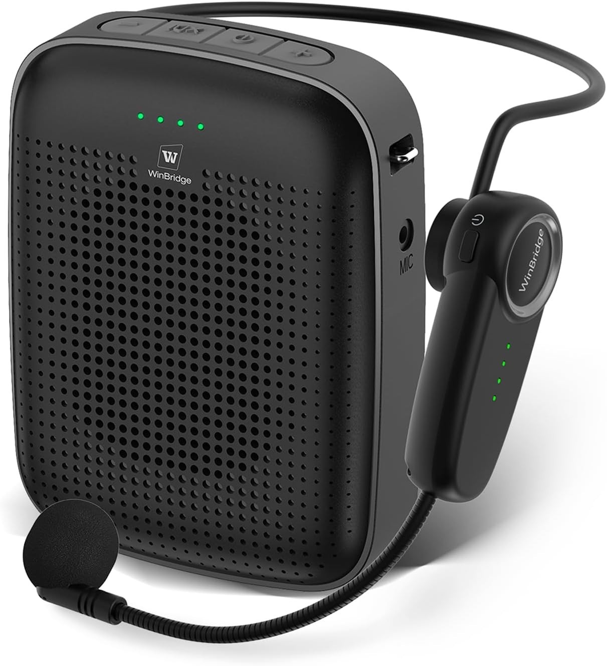 WinBridge A002 Original Voice Amplifier 15W Bluetooth Headset Microphone NEW