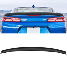 ABS Glossy Black Rear Spoiler Wing for Camaro 2016-2023 Punch-Free Installation picture