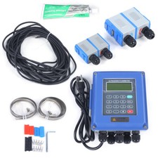 TUF-2000B Wall Mounted Digital Liquid Flowmeter+TM-1&TS-2W Ultrasonic Flow Meter picture