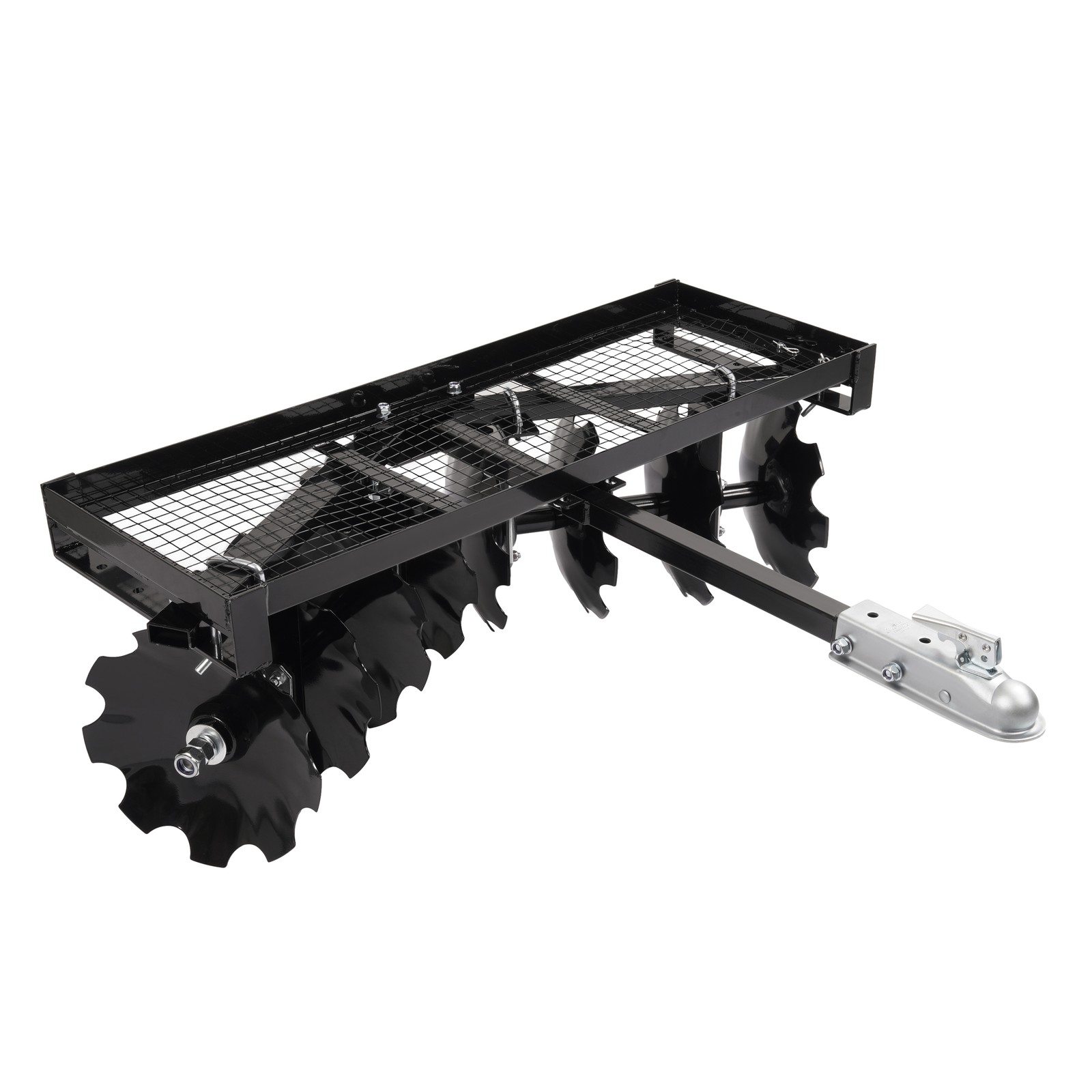 Tow-Behind Notched Disc Harrow 4FT For ATV UTV Trailer Tilling W/ A 2