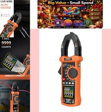 Digital Clamp Meter 1000A TRMS 6000 Counts AC/DC Voltage Tester VFD LoZ NCV picture