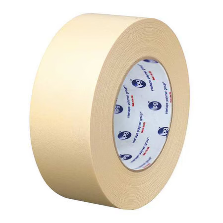 Intertape Pg500.14G Masking Tape, 12 Mm W X 54 4/5 M L, 5 Mil Thick, Tan,
