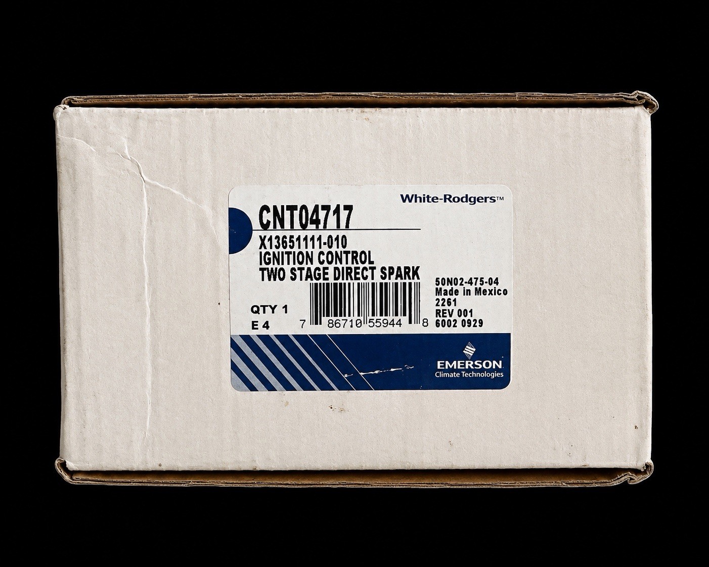 WHITE-RODGERS CNTO4717 IGNITION CONTROL (NEW)