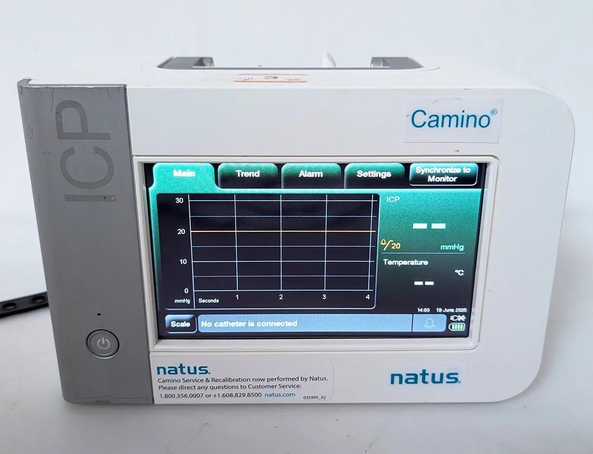 Natus Integra Camino ICP Monitor CAM02 Intracranial Pressure Monitor Natus Integra Camino ICP Monitor CAM02 Intracranial Pressure Monitor