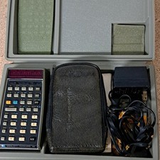 Hewlett-Packard HP-65 Scientific Programmable Calculator w/ Case & Charger picture