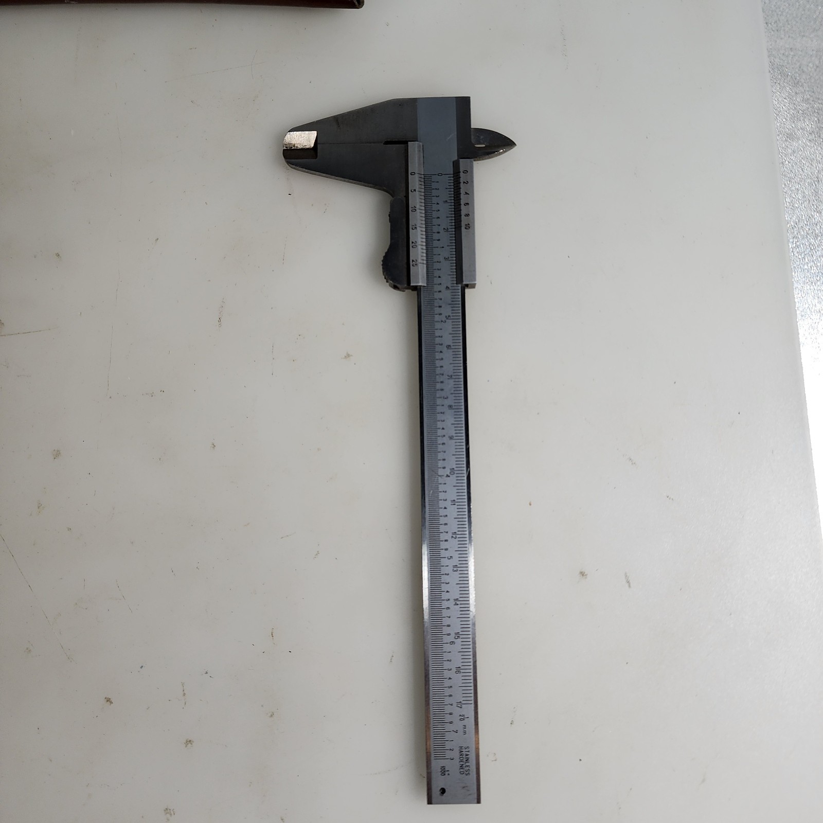 Vintage Enco 651 6” Vernier Caliper & Original Pouch Chicago IL Made in India