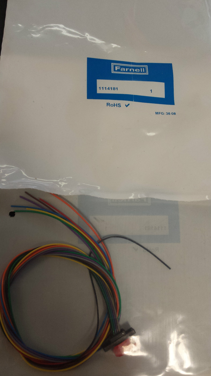 BRAND NEW LOT OF 1 CINCH  DCDA-9S6E518.OB-LF  SOCKET, MICRO D, 9WAY