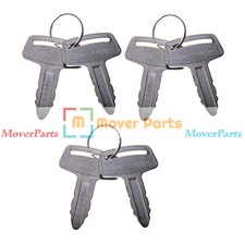 6 PCS Ignition Keys RC101-53630 for Kubota K-008 KX101 KX121 KX41 KX61-2 KX91-2 picture