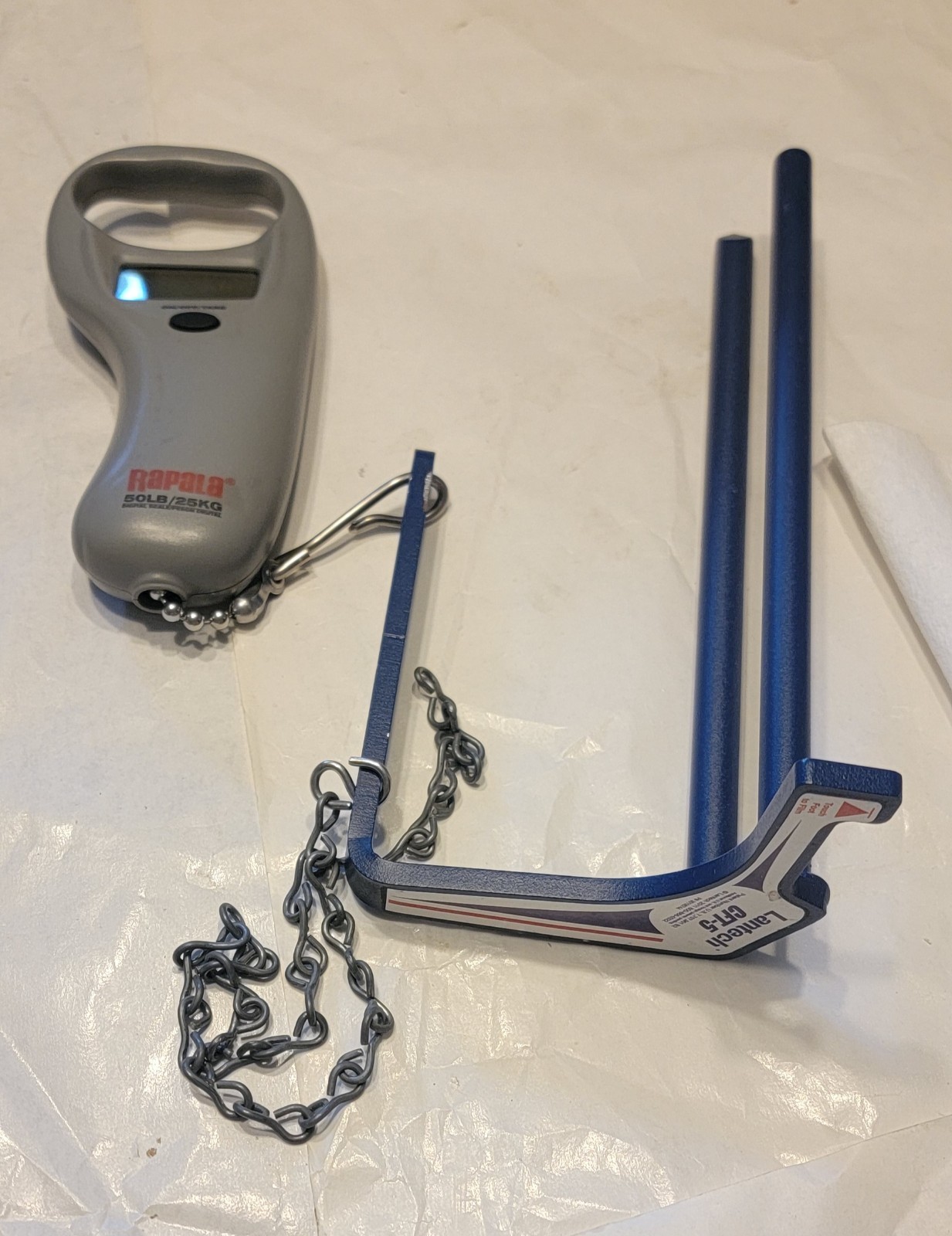 LANTECH CFT-5 / CFT5) Rapola 50lb Scale Plastic Wrap Shipping Tension Tool