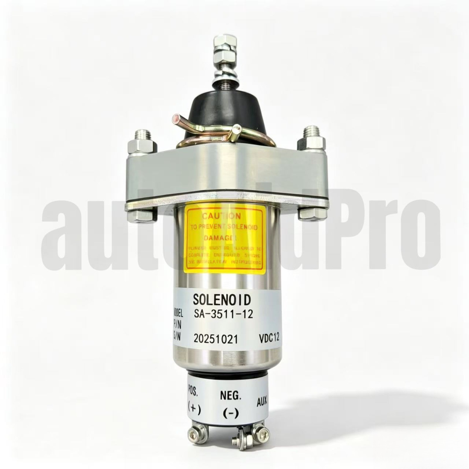 New Fuel Shutoff Solenoid SA-3511 SA-3511-12 12VDC for Woodward 2001-12S2U1BA