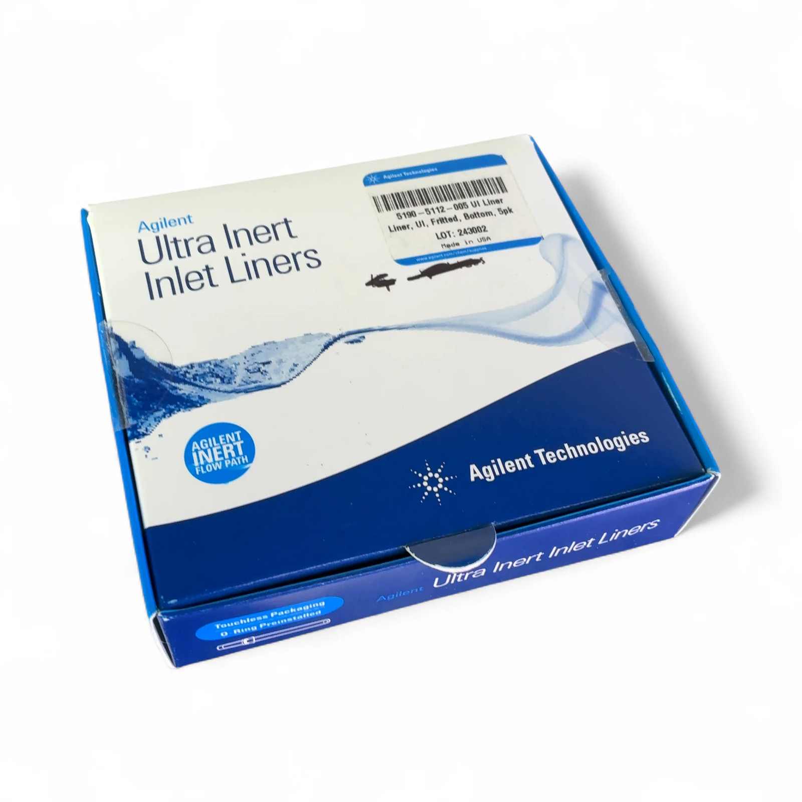 Agilent Gas Chromatography Ultra Inert Inlet Liners - 5pk 5190-5112-005