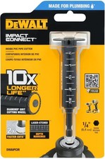 Dewalt Impact Connect, PVC Pipe Cutter, Diamond Grit Cutting Wheel (DWAIPCIR) picture