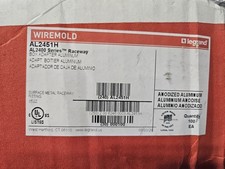 Case Of 100 - Wiremold Box Adapter Aluminum 4 1/2