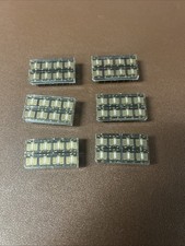 6 HCMS-2722 HP ALPHA NUMERIC DISPLAY G VINTAGE NEW RARE GOLD ORIG TUBES QTY-6 picture