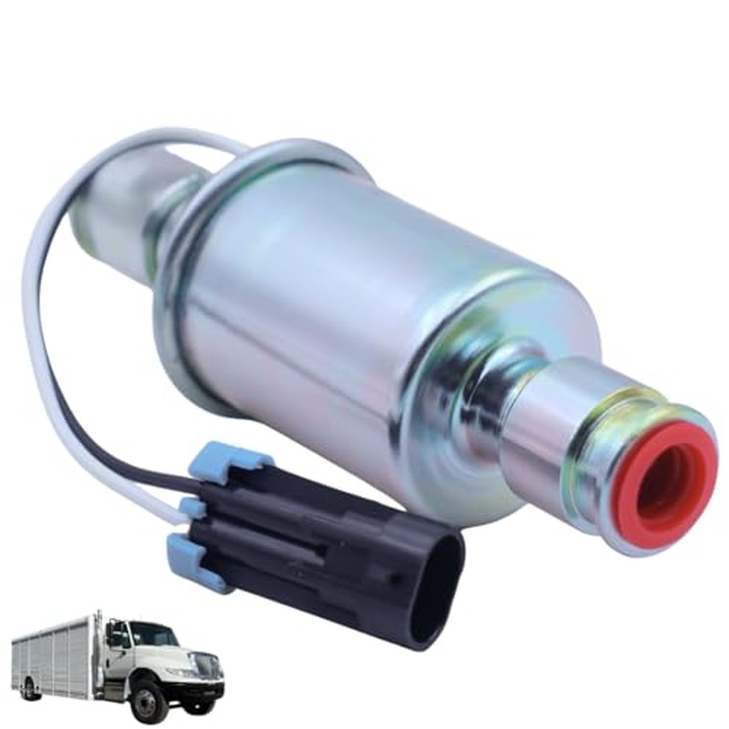 3579025C1 12V Inline Fuel Transfer Pump For Navistar DT466E DT530E HEUI
