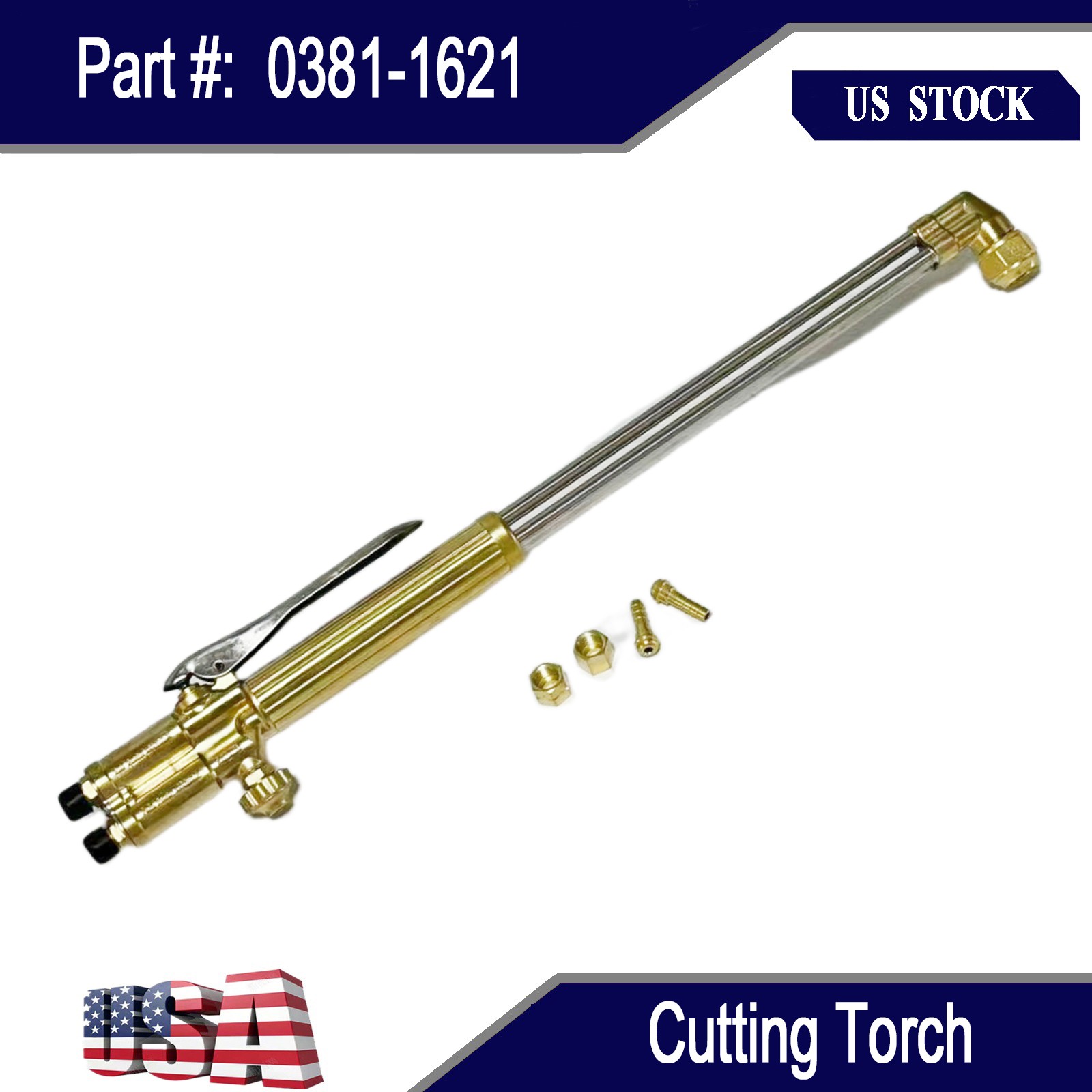 0381-1621 Heavy Duty Straight Cutting Torch For Victor 21 Inch X 90 Deg ST900FC