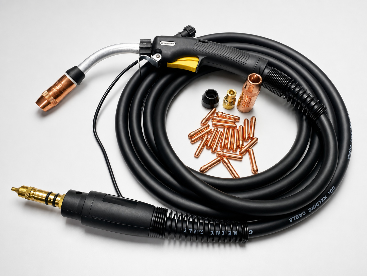 Mig Welding Gun 400A 15ft Replacement Bernard BTB BNQ400 Q40 Miller Connector
