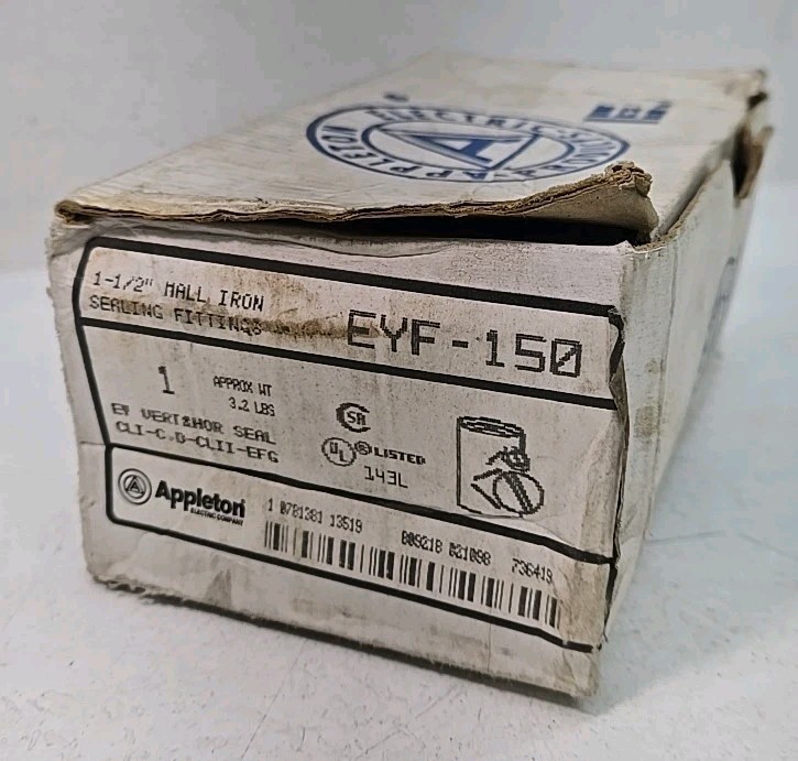 APPLETON EYF 150 1-1/2