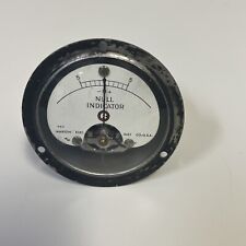 Vintage Marion Electric Round Null Indicator Gauge Meter HS2 Tested - Works picture