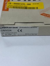 IFM OB5024 OBF-FPKG/T/AS Fiber Optic Amplifier PNP 10-36VDC M8 Germany picture