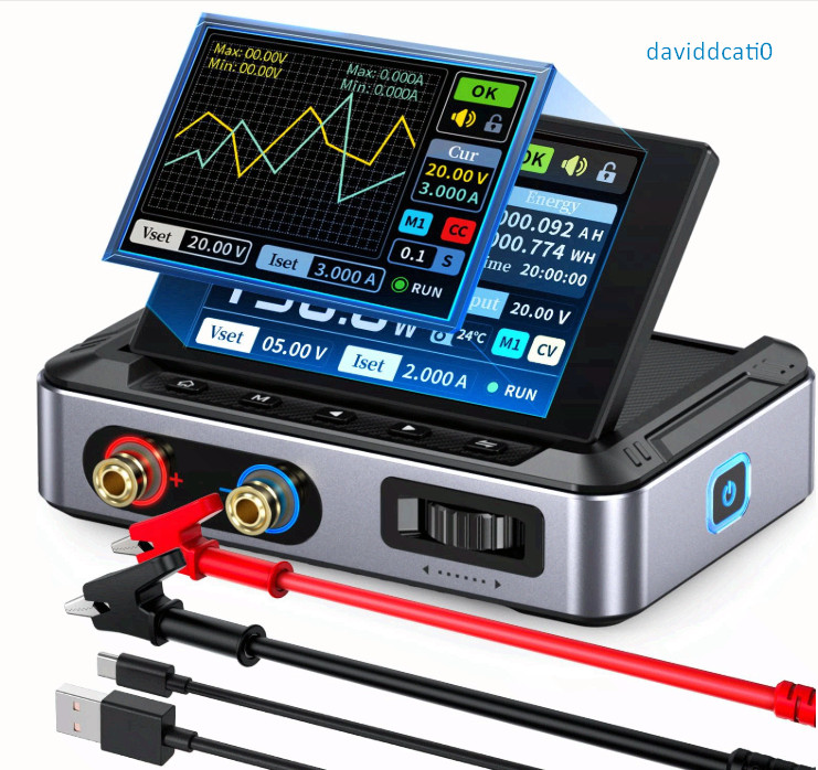 DPS-150 Variable DC Power Supply 30V 5A, IPS Display, PC Programmable