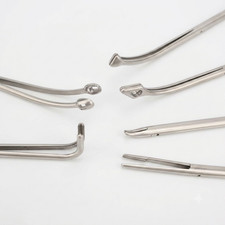 6Pcs set Thoracoscopic Surgical Instruments Set Thoracotomy Tissue Forceps picture